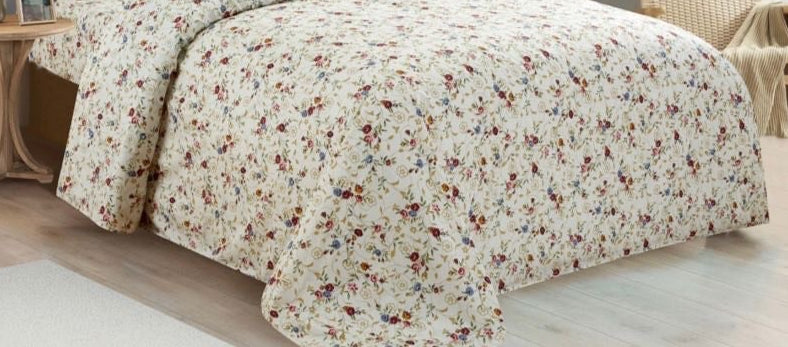 3pc Printed Bedspread (Queen)