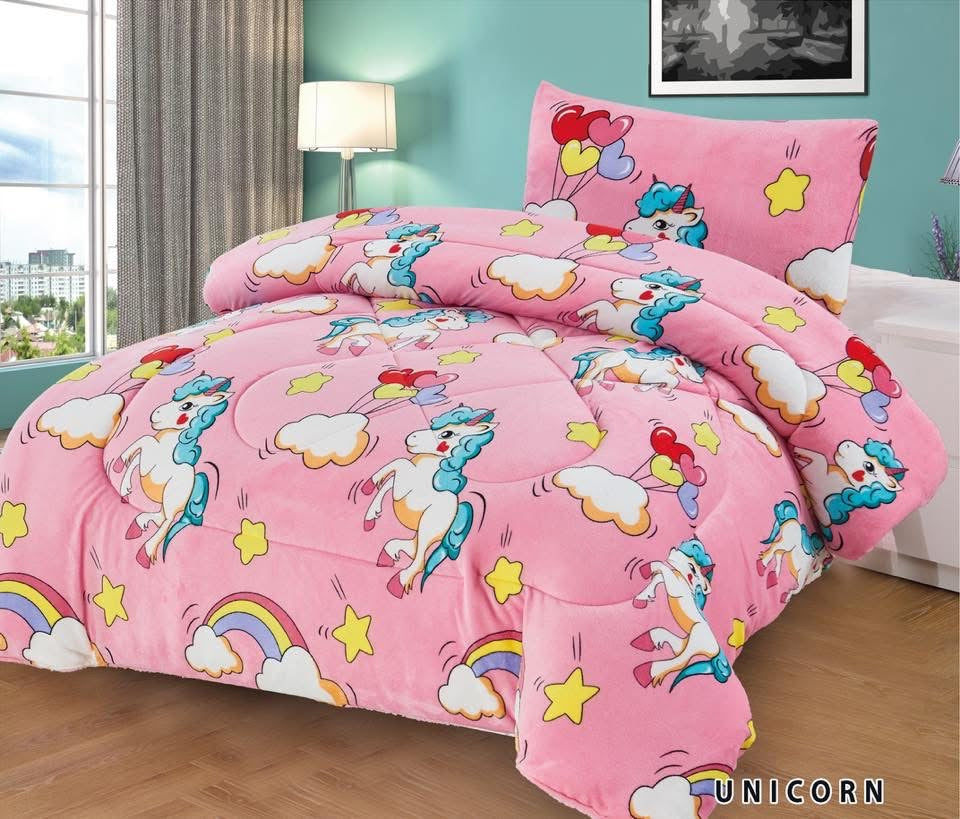 2pc Borrego Twin Printed Blanket