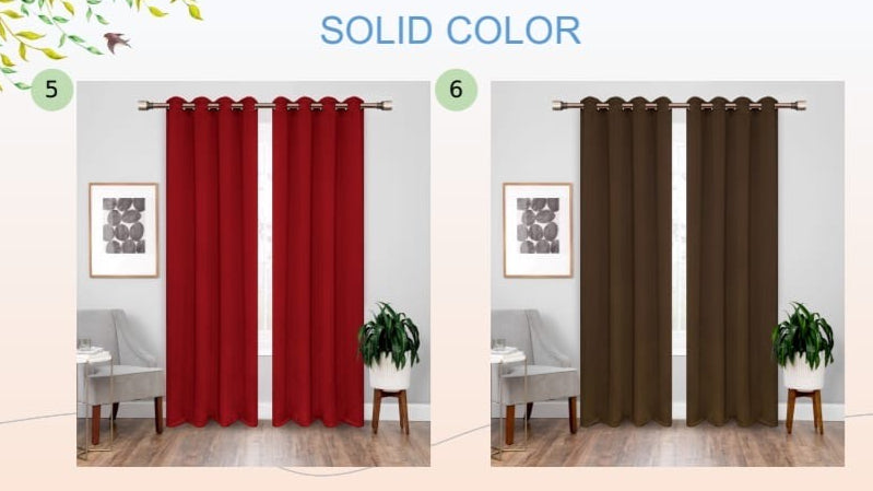 2 Panel Blackout 63in (Solid colors)