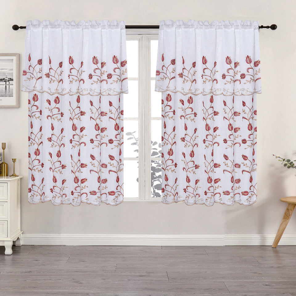 4 Panel Laith Curtain Set 63"