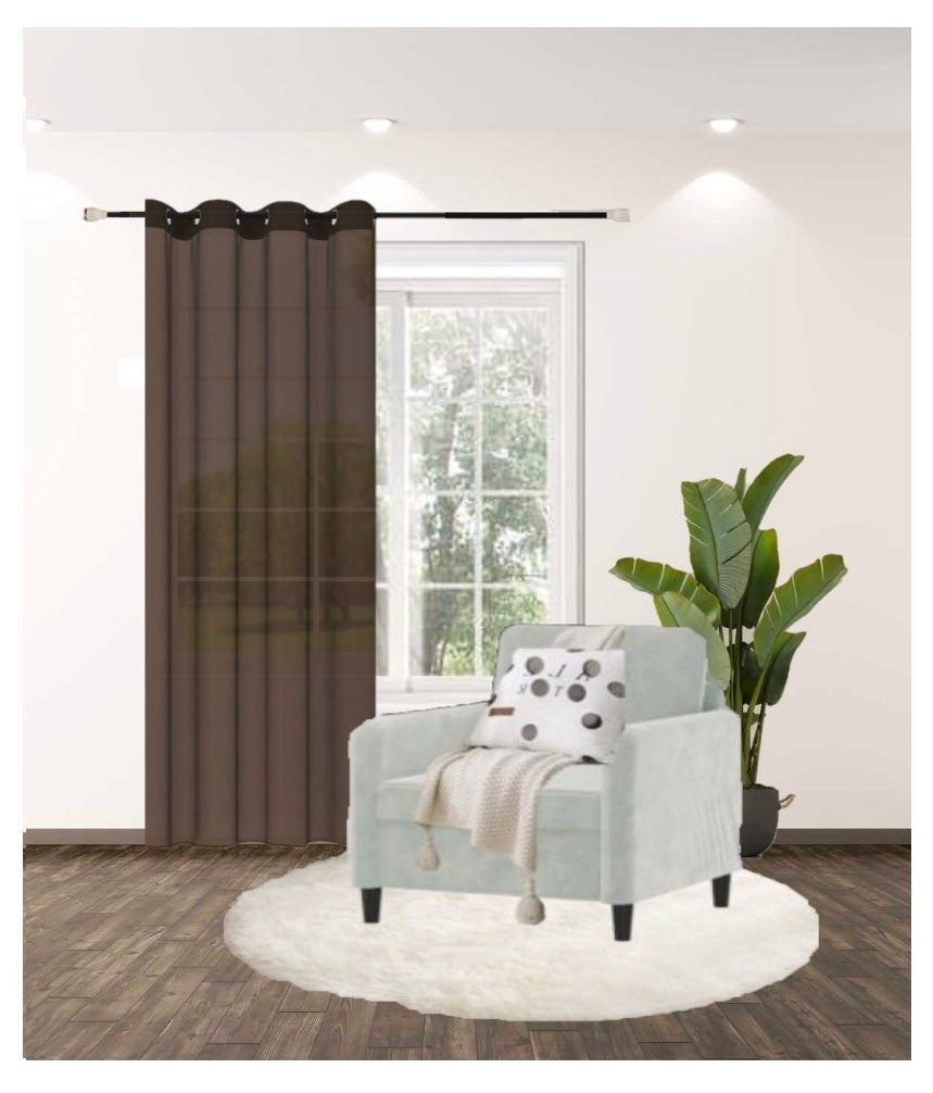 Ruby's Sheer Single Panel Curtain 84"