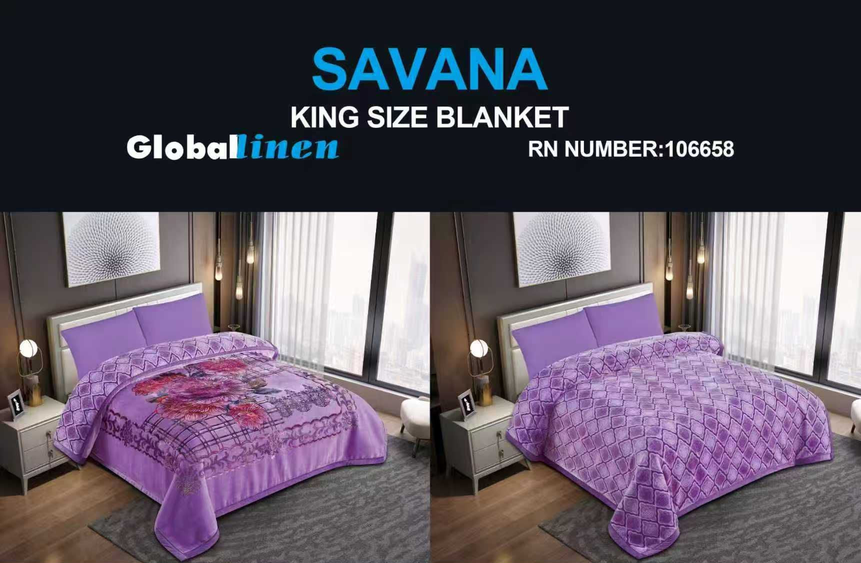Savana King Blanket