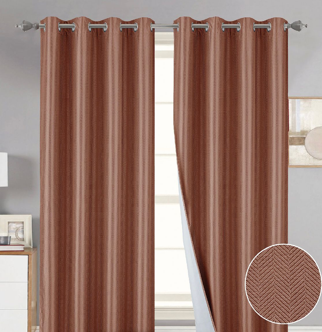 Isobel 100% Blackout Curtain