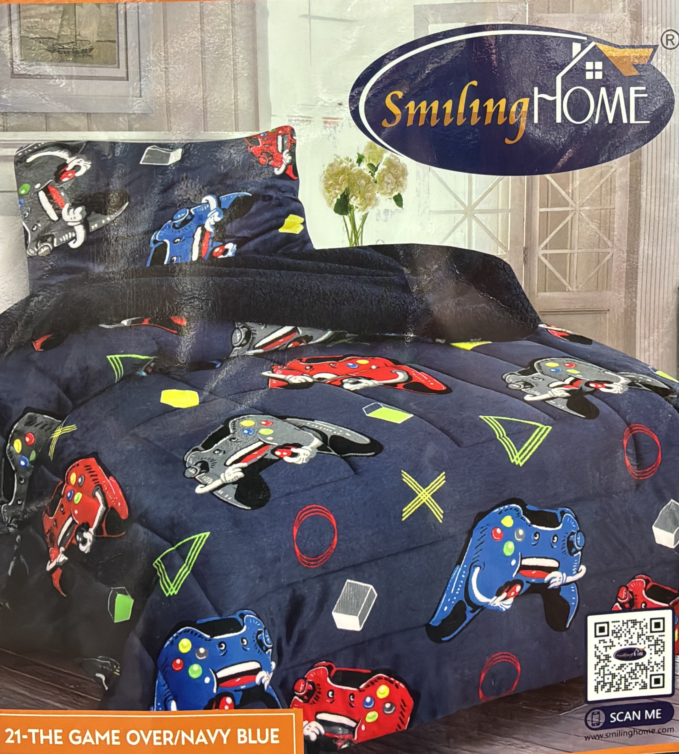 2pc Borrego Twin Printed Blanket