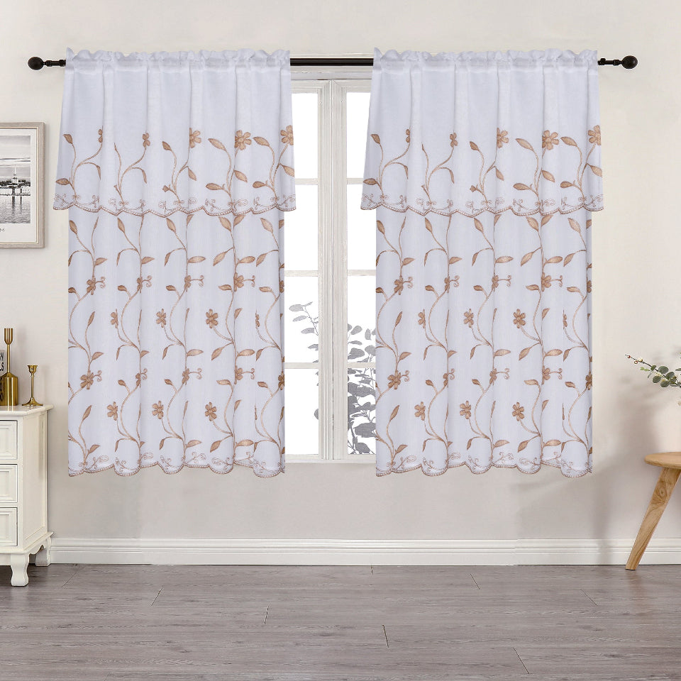 4 Panel Laith Curtain Set 63"