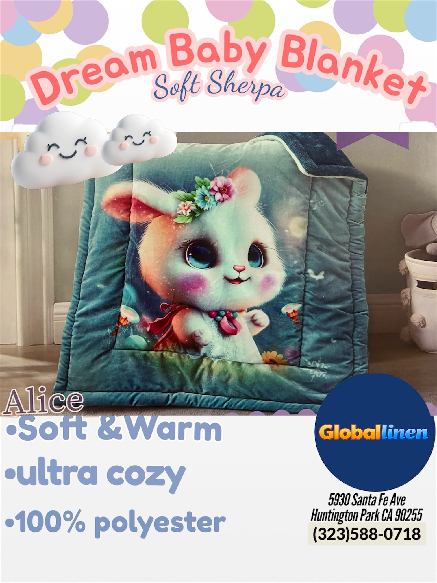 Dream Baby Borrego Blanket