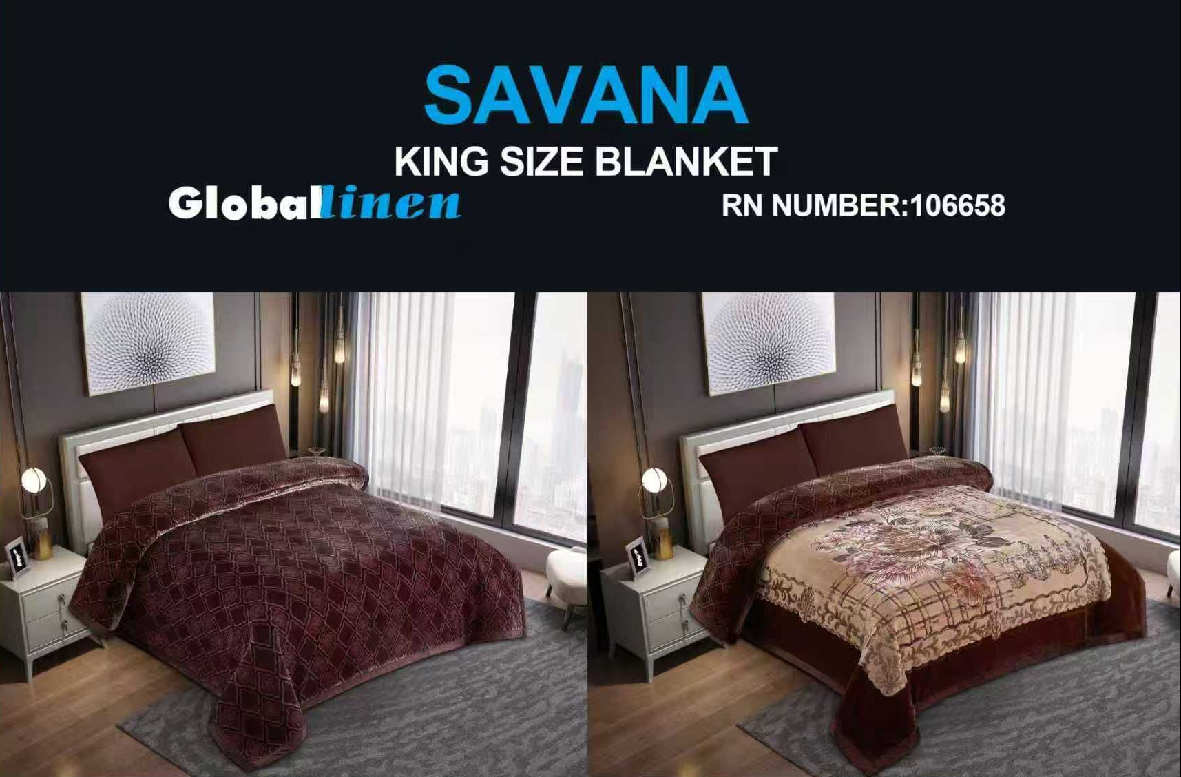 Savana King Blanket