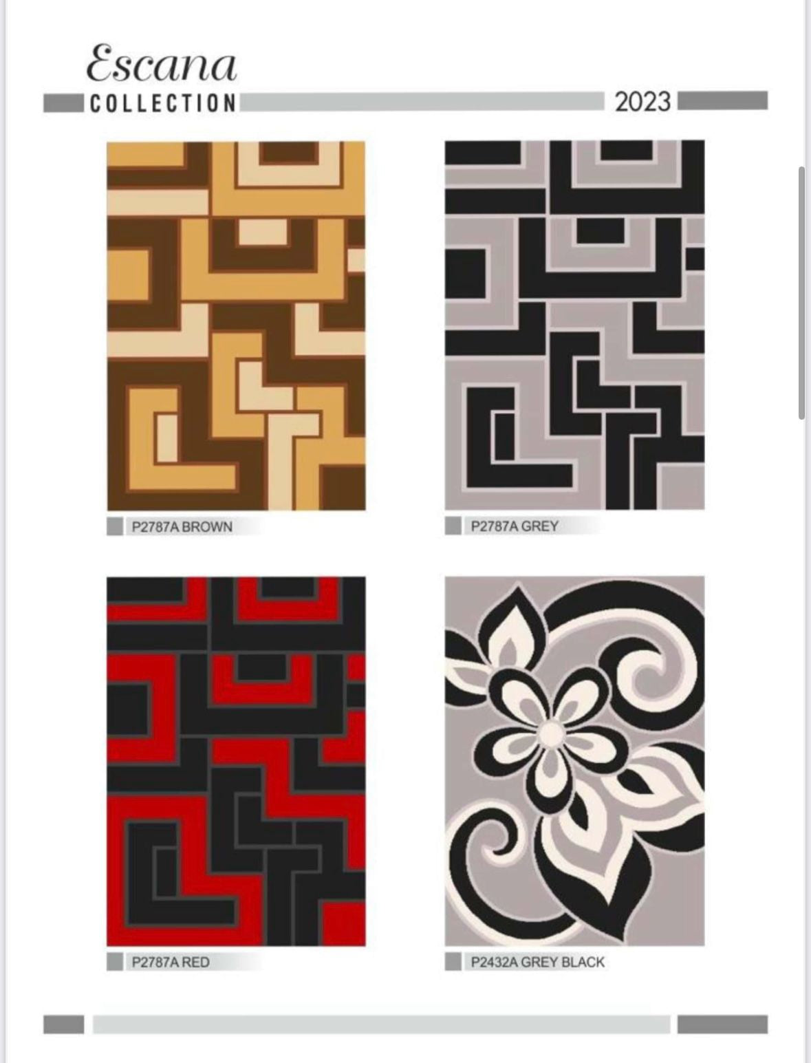 Escana Carpet Runner 2'x8'