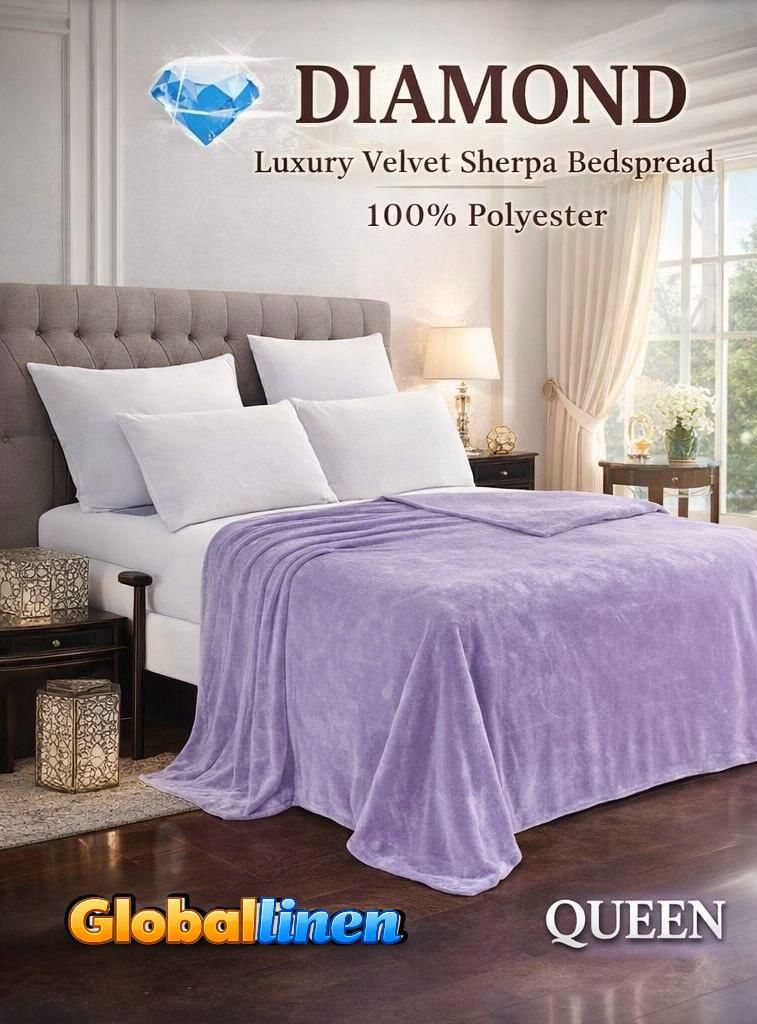 Queen Borrego and Velvet Blanket