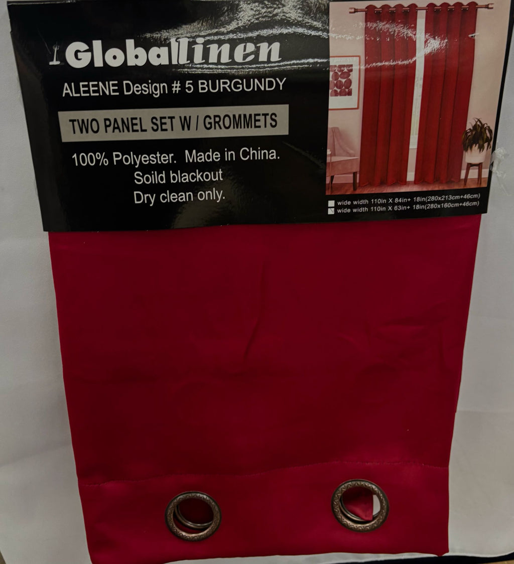 2 Panel Blackout 63in (Solid colors)