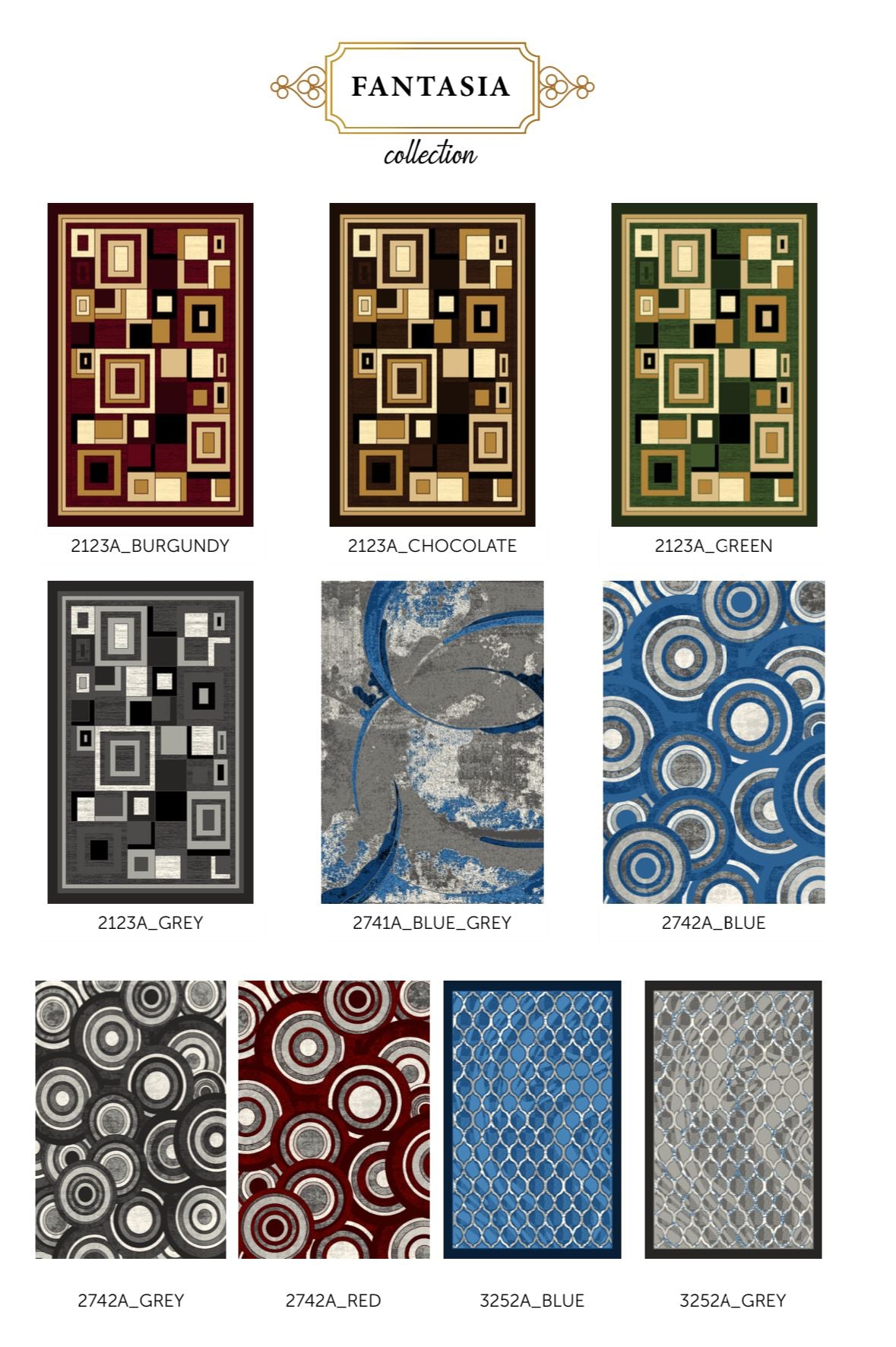 Fantasia Carpet 2'x3'
