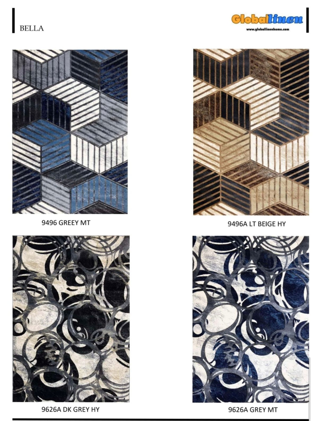 Bella Carpet 5' X 8'