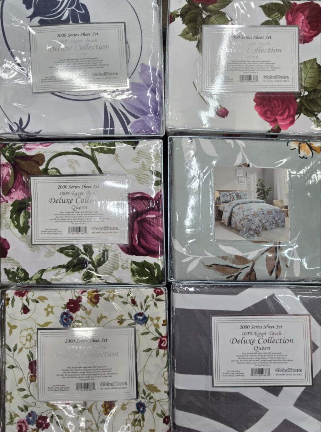 350TC Bed Sheets King 4pc