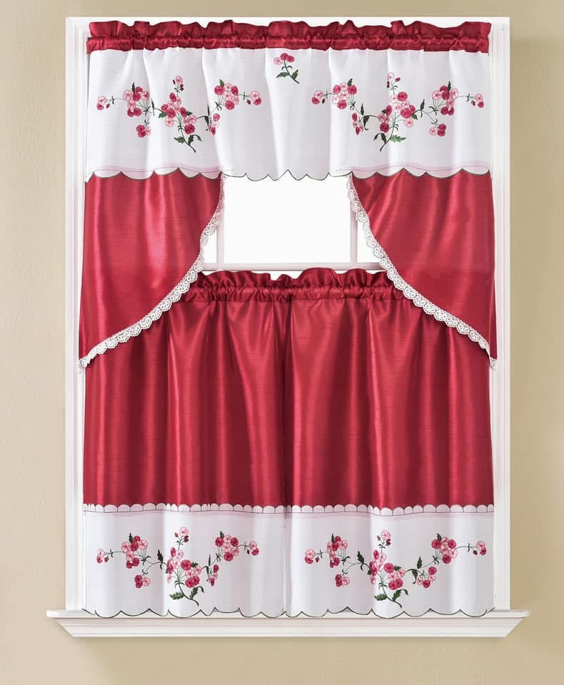 Rosalina Kitchen Curtains