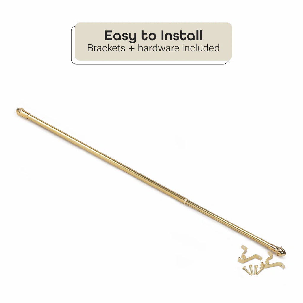 Cafe Curtain Rod 48"