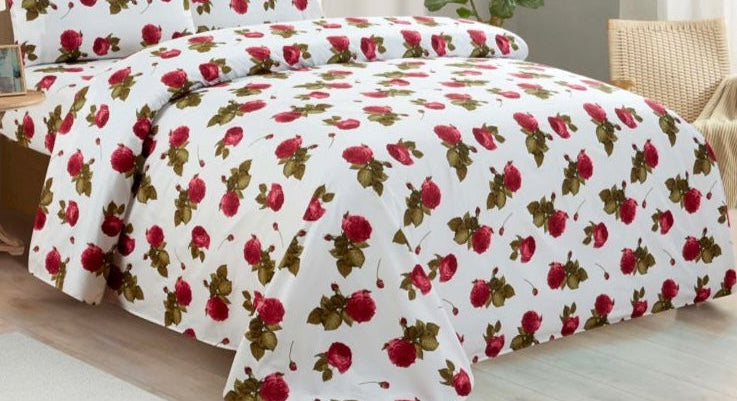 3pc Printed Bedspread (Queen)