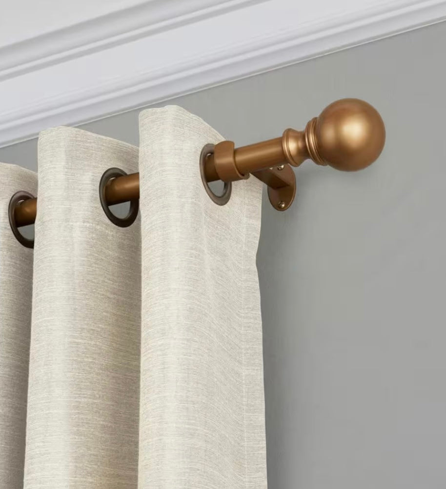 Drapery Curtain Rod 120"x120"