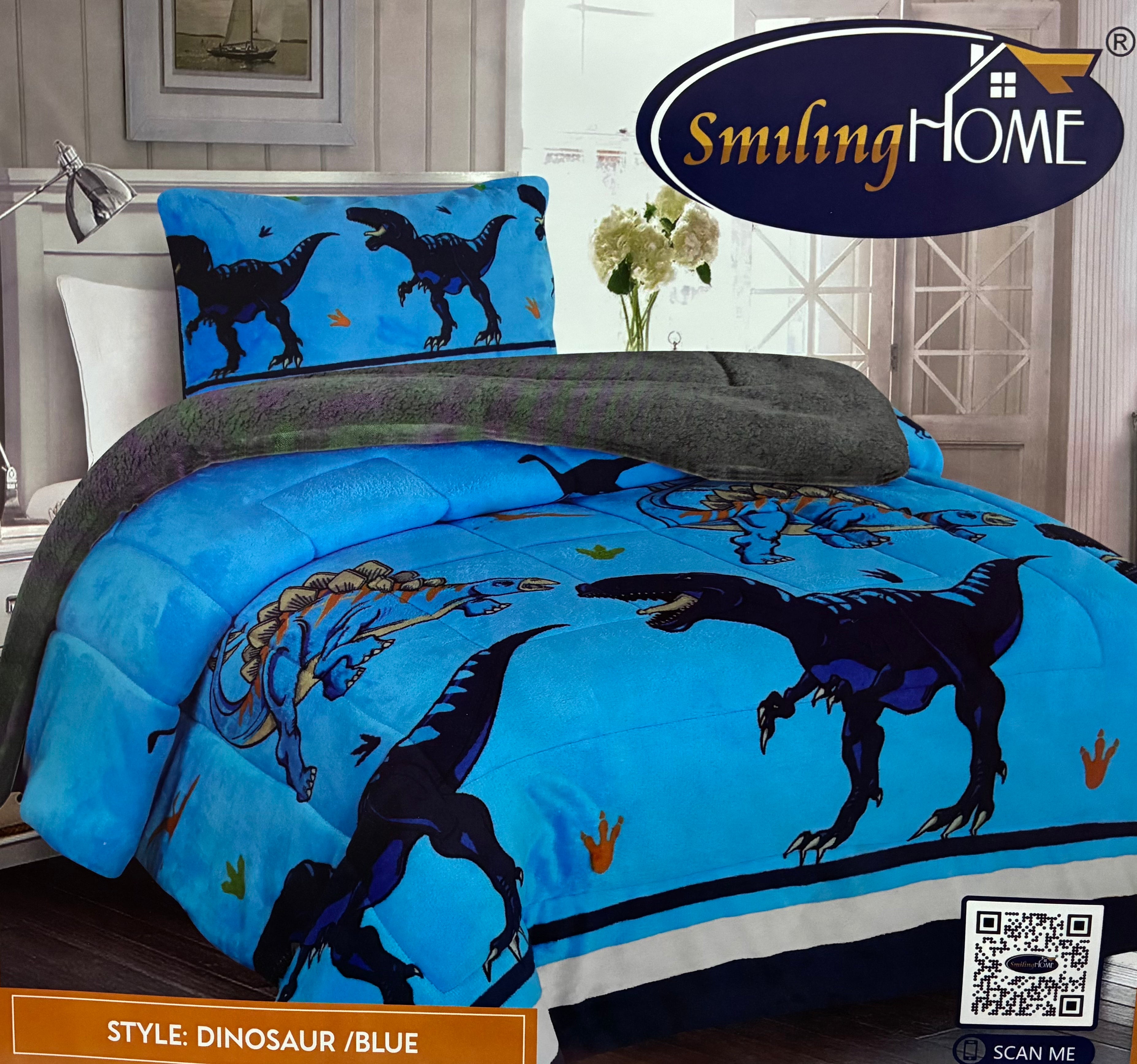 2pc Borrego Twin Printed Blanket