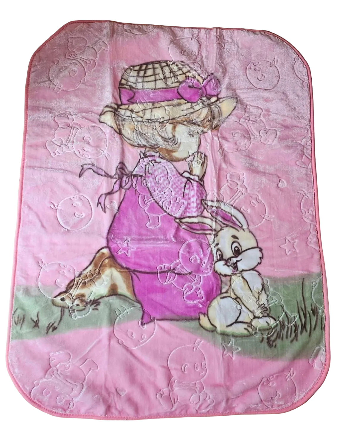 "Hot" Cloudy Embossed Baby Blanket