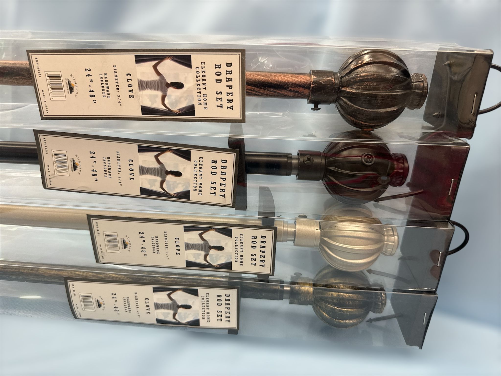 Drapery Curtain Rod 120"x120"