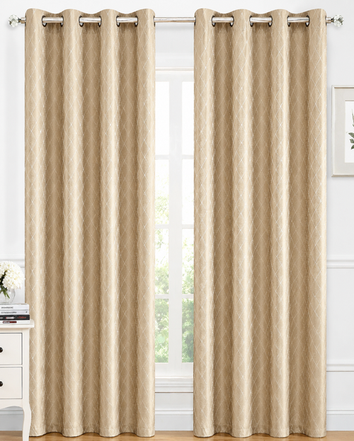 2 Panel Jacquard Curtain