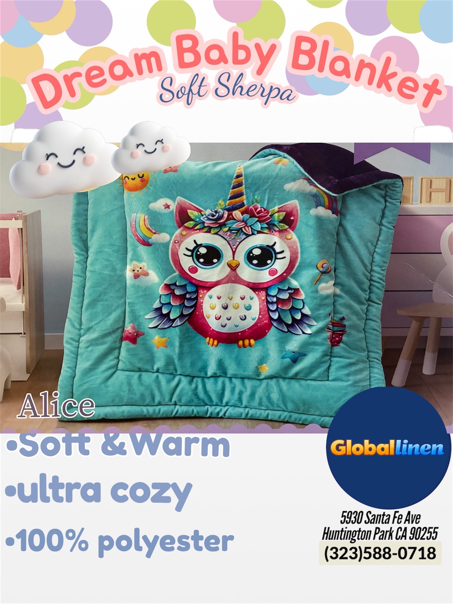 Dream Baby Borrego Blanket