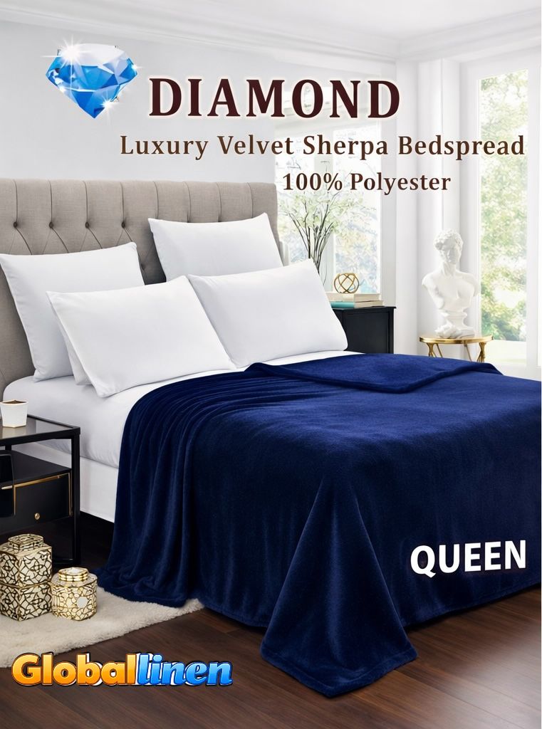 Queen Borrego and Velvet Blanket