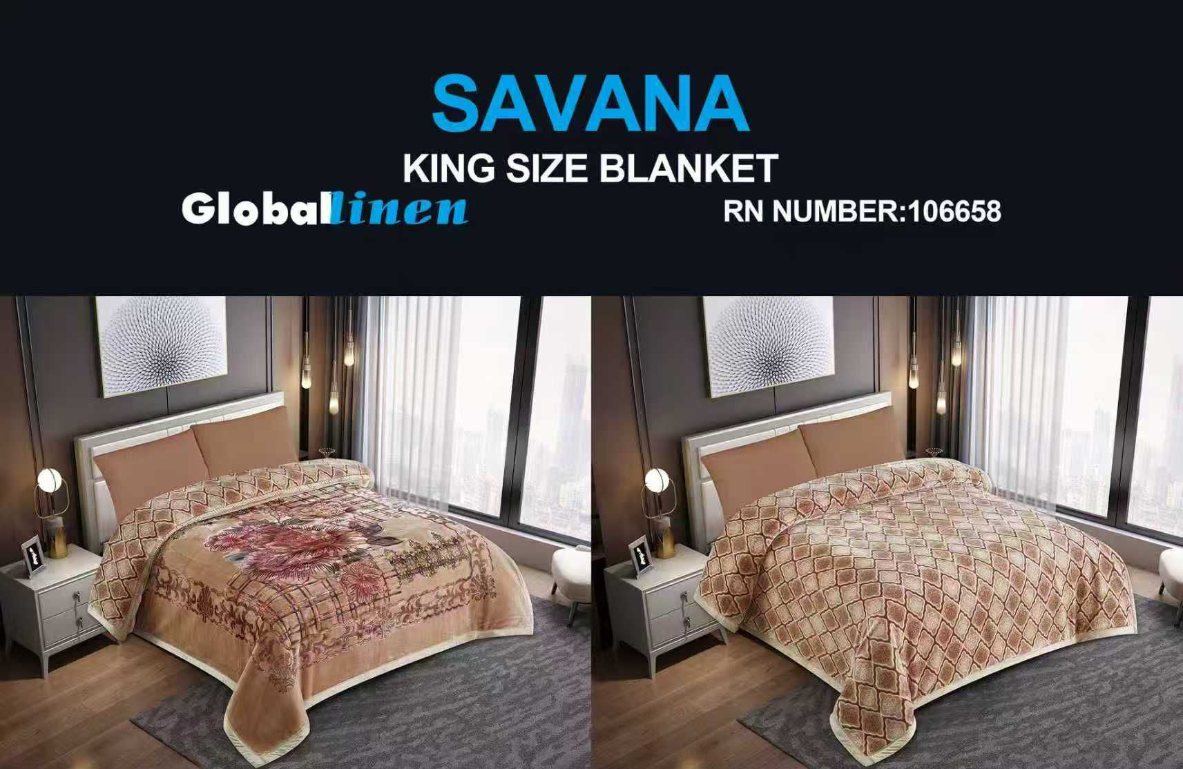 Savana King Blanket