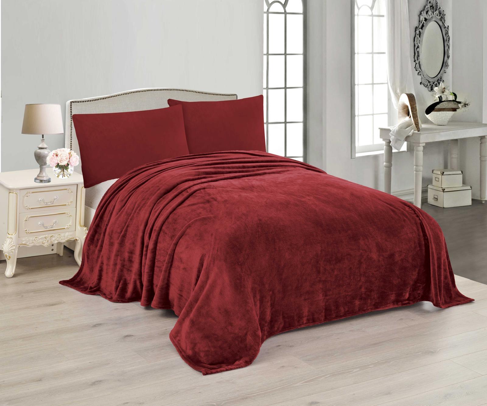 Micro Super Soft Queen Blanket Solid