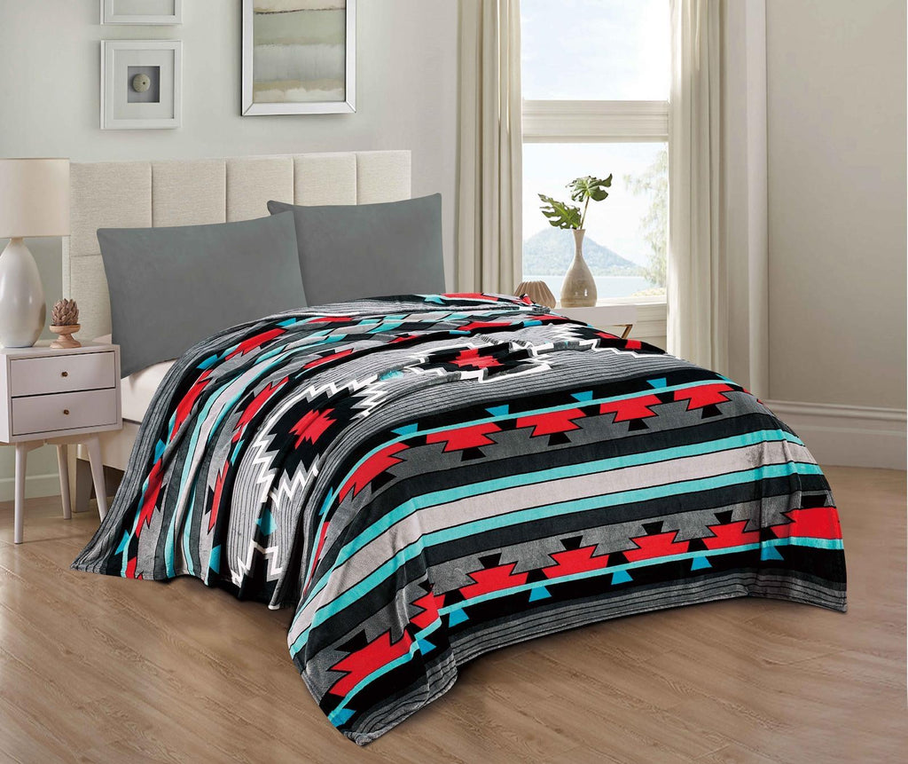 Micro Super Soft Queen Blanket Printed