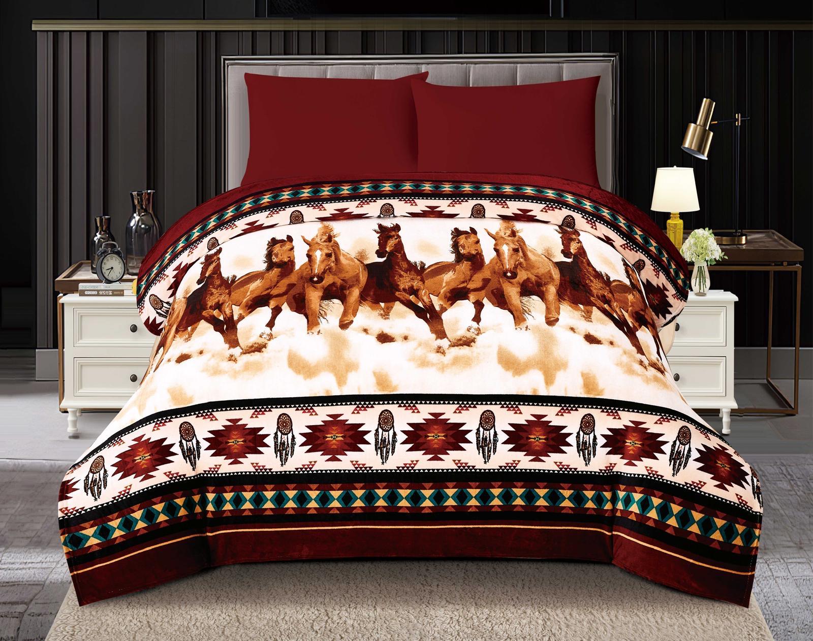 Micro Super Soft Queen Blanket Printed