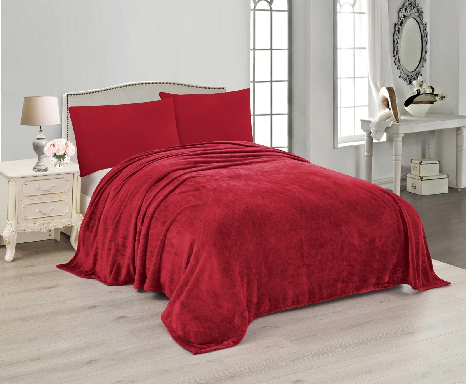 Micro Super Soft Queen Blanket Solid