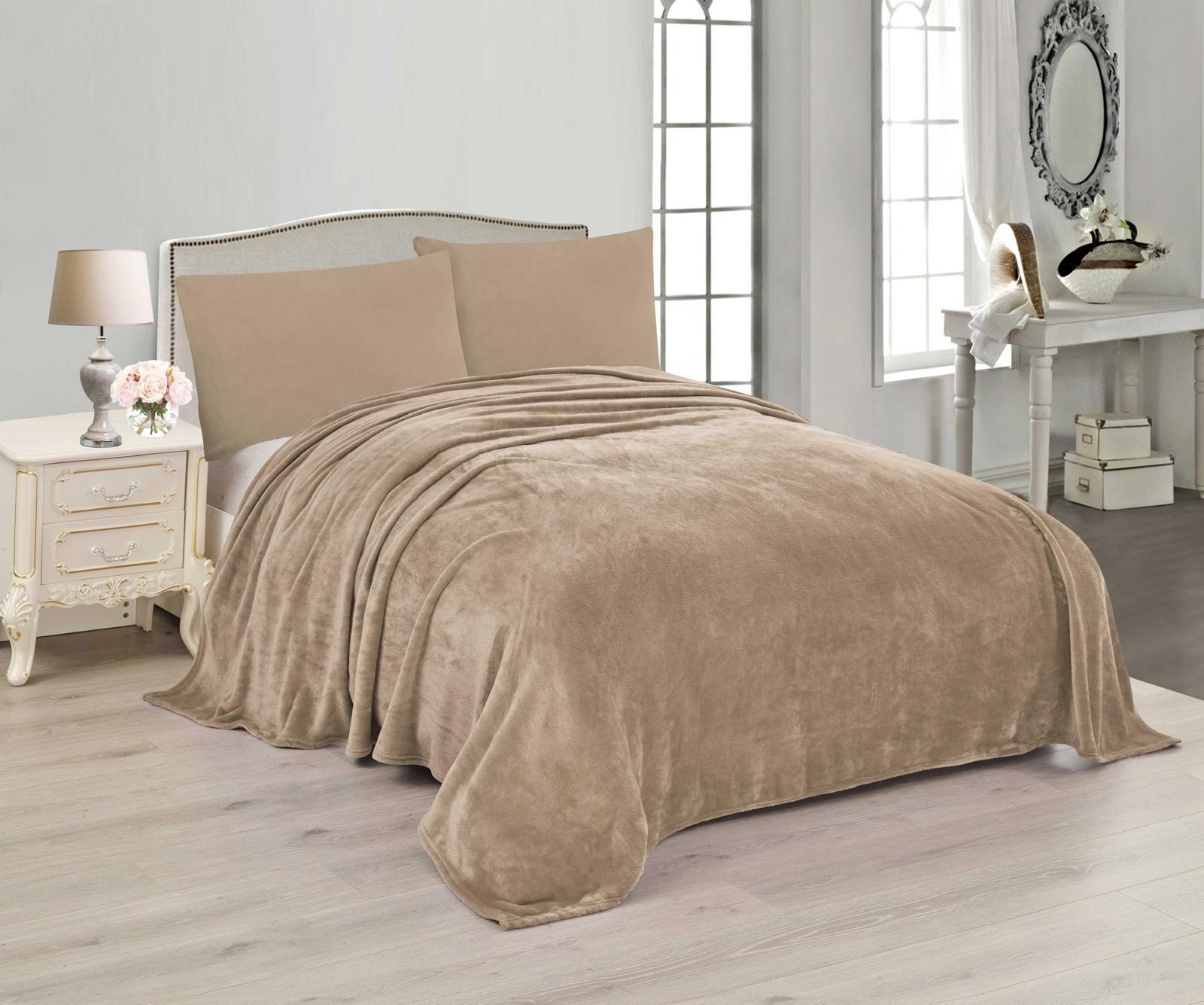 Micro Super Soft Queen Blanket Solid