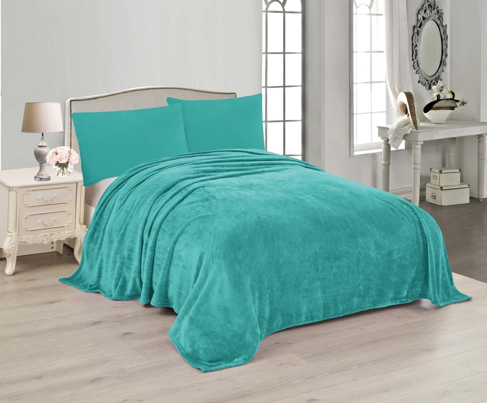 Micro Super Soft Queen Blanket Solid