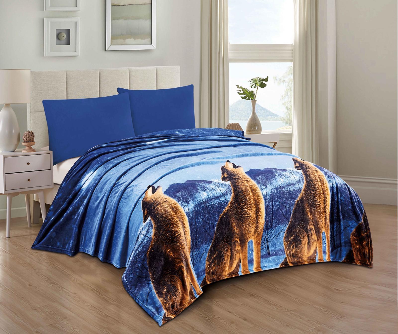 Micro Super Soft Queen Blanket Printed