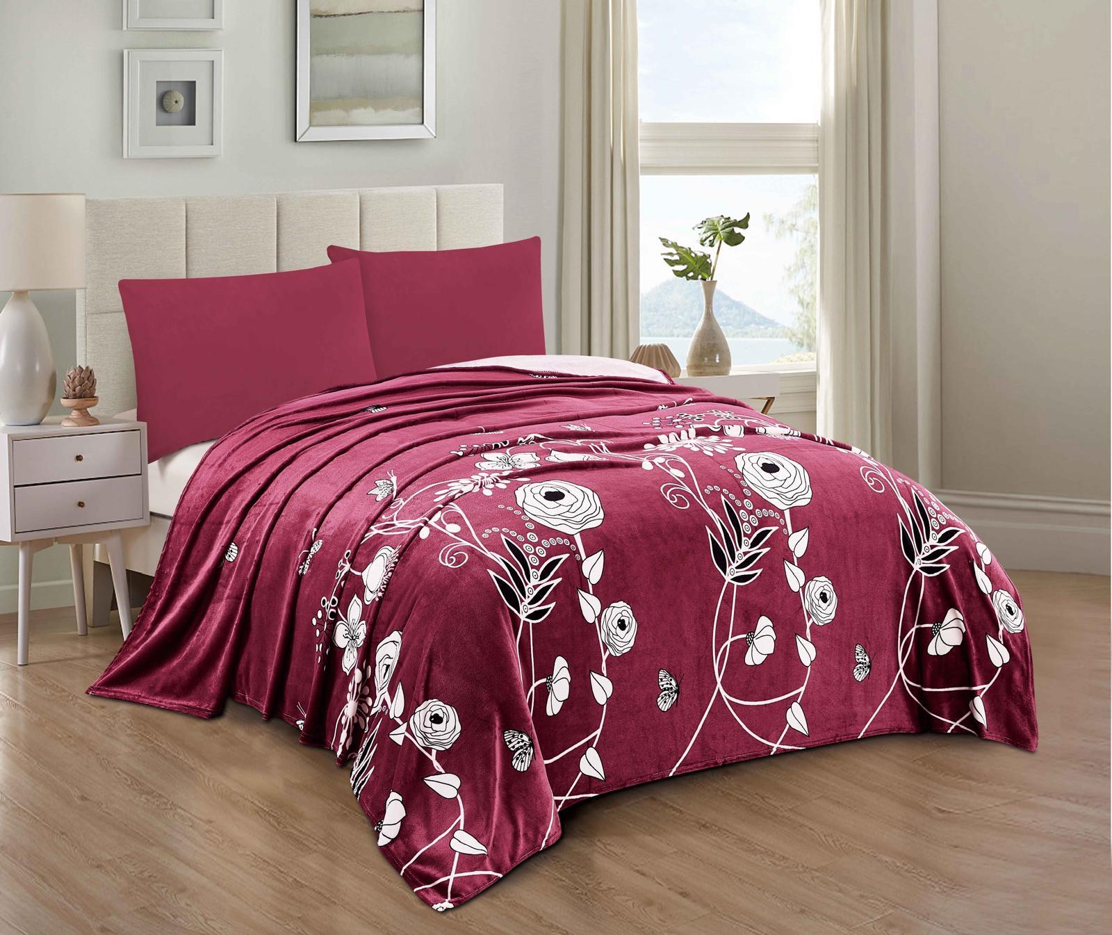 Micro Super Soft Queen Blanket Printed