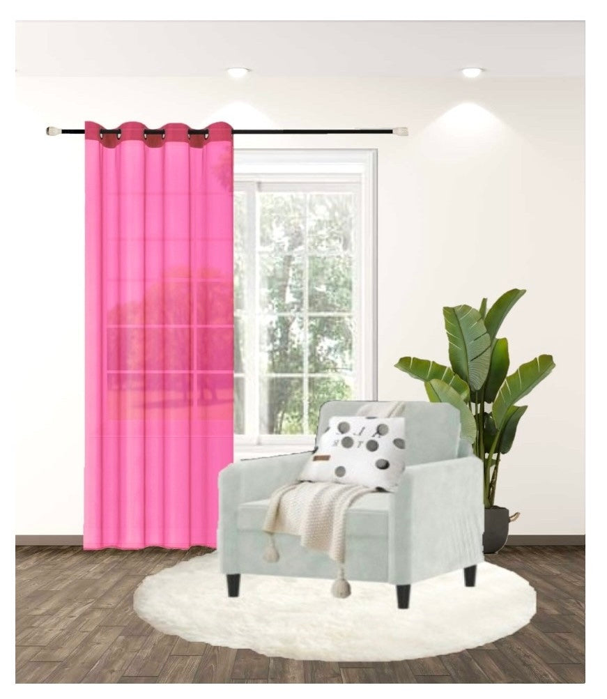 Ruby's Sheer Single Panel Curtain 84"