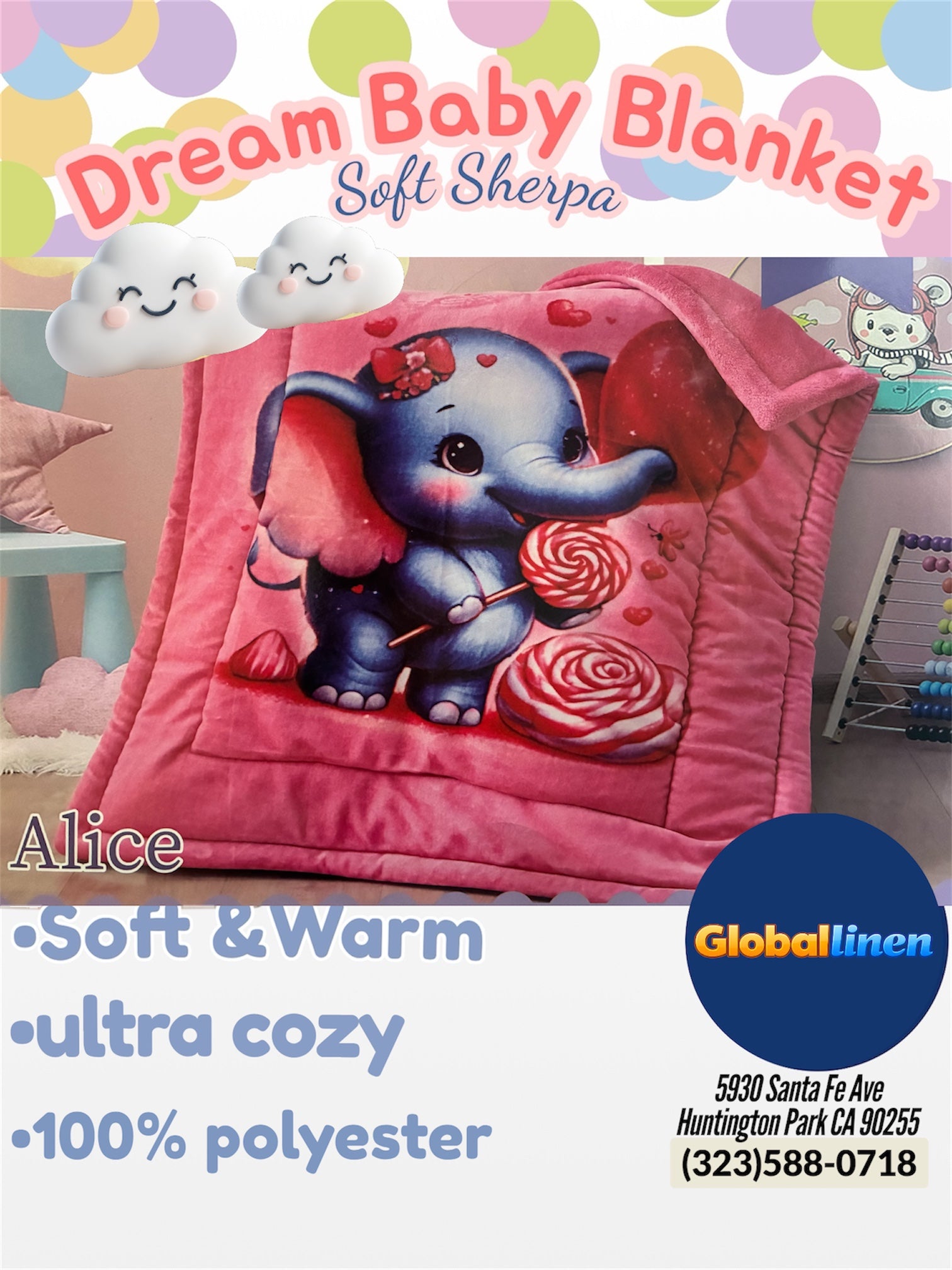 Dream Baby Borrego Blanket