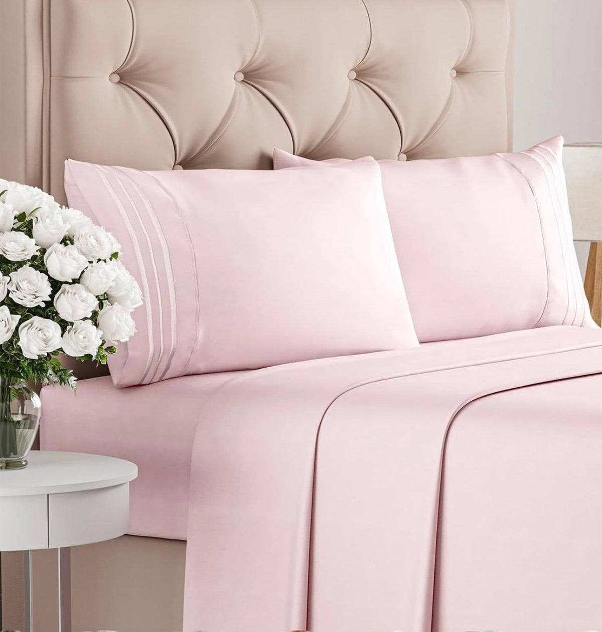 4pc Bedsheet Solid