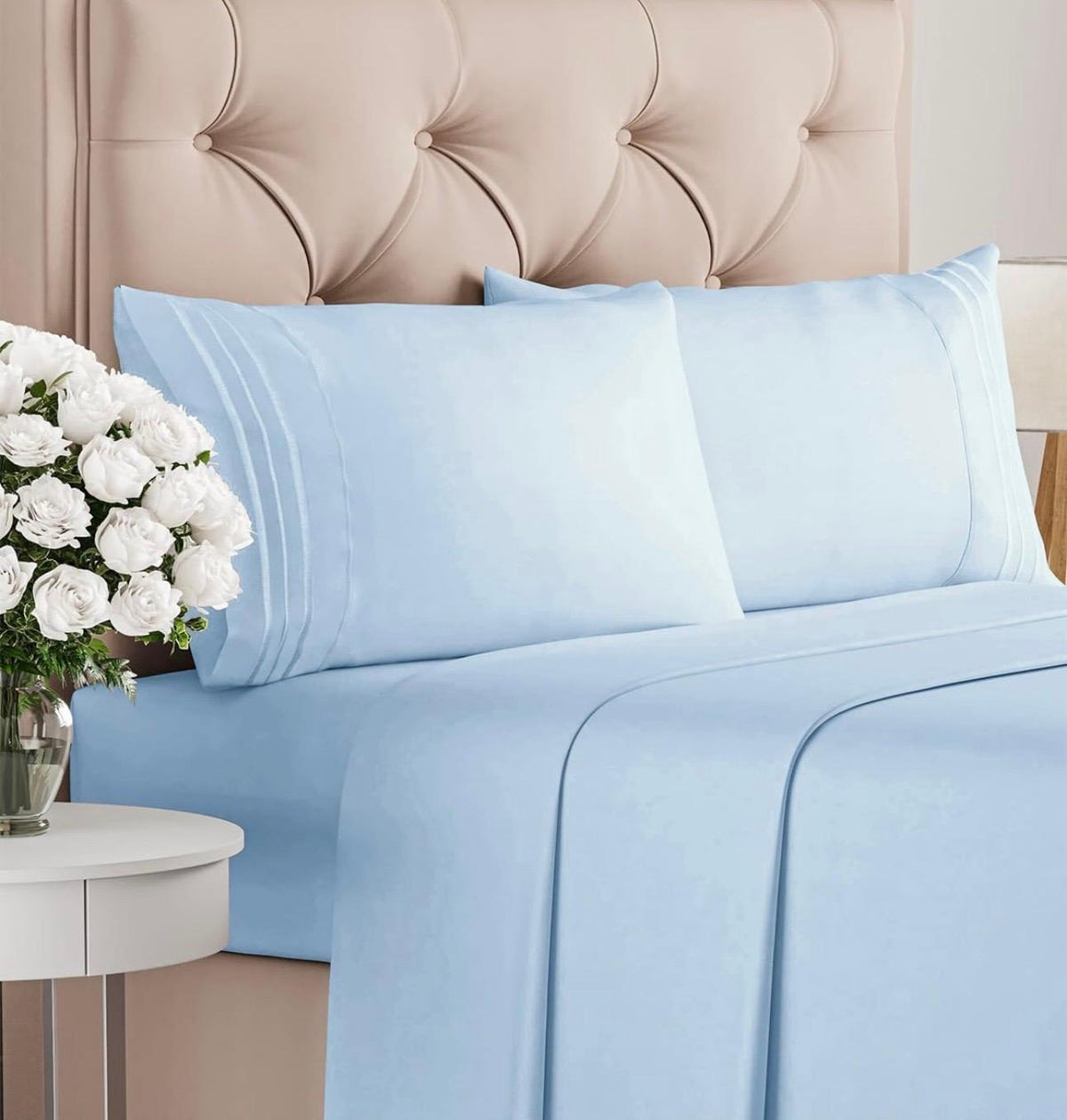 4pc Bedsheet Solid