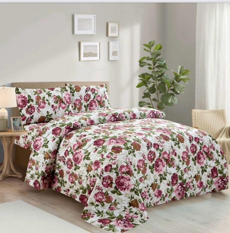 4pc Bedsheet Printed