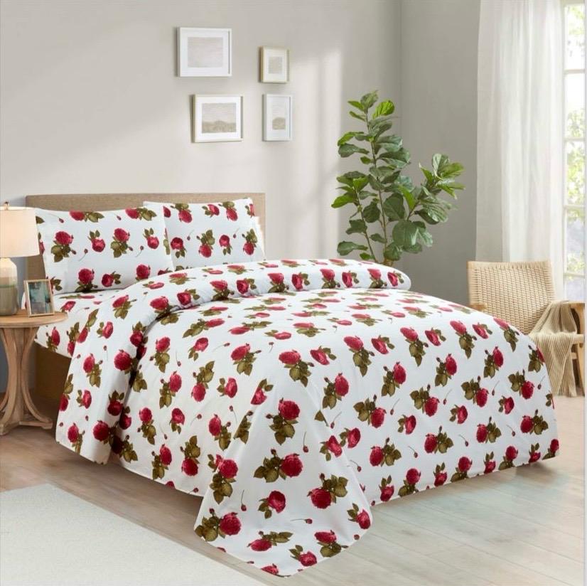4pc Bedsheet Printed