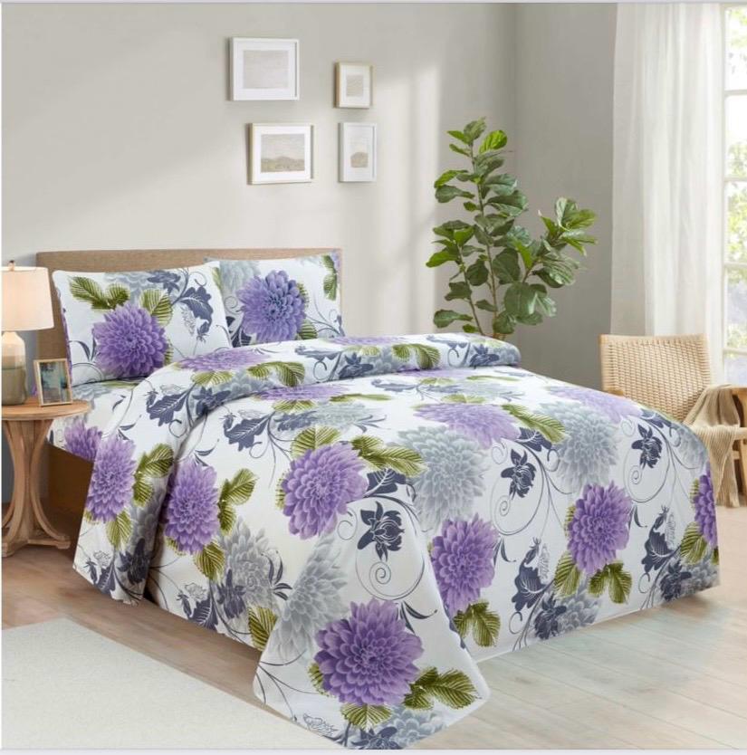 4pc Bedsheet Printed