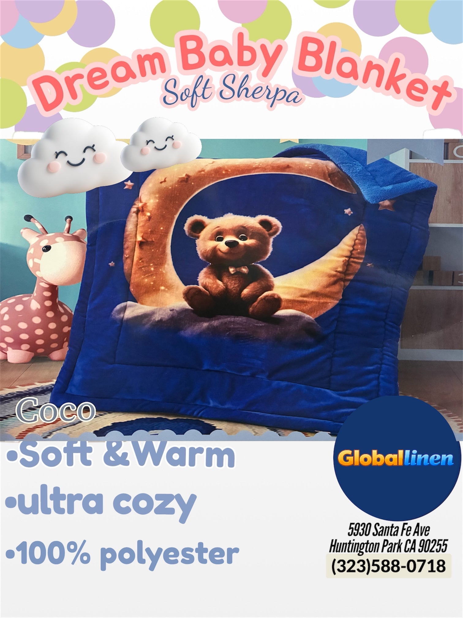 Dream Baby Borrego Blanket