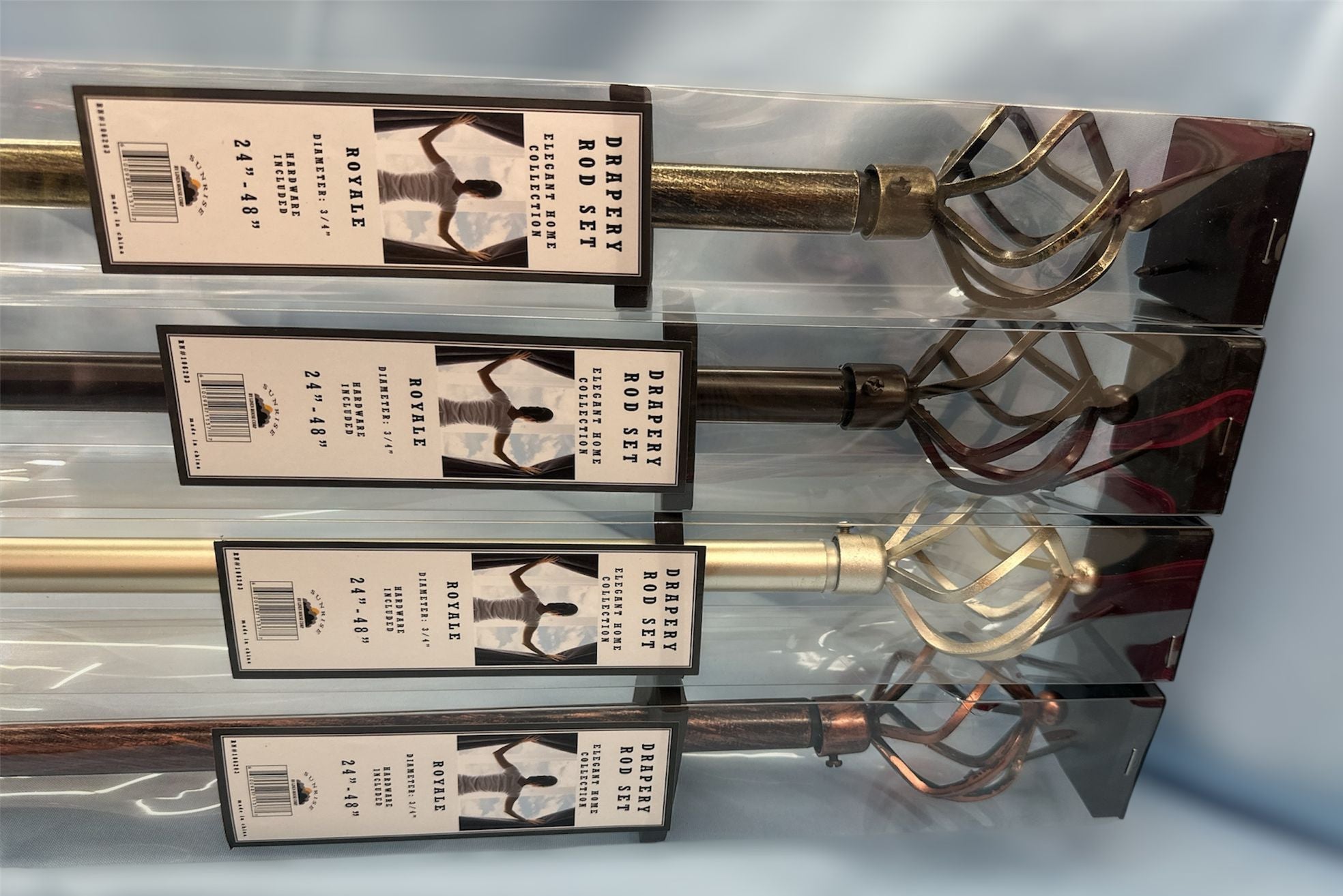 Drapery Curtain Rod 120"x120"