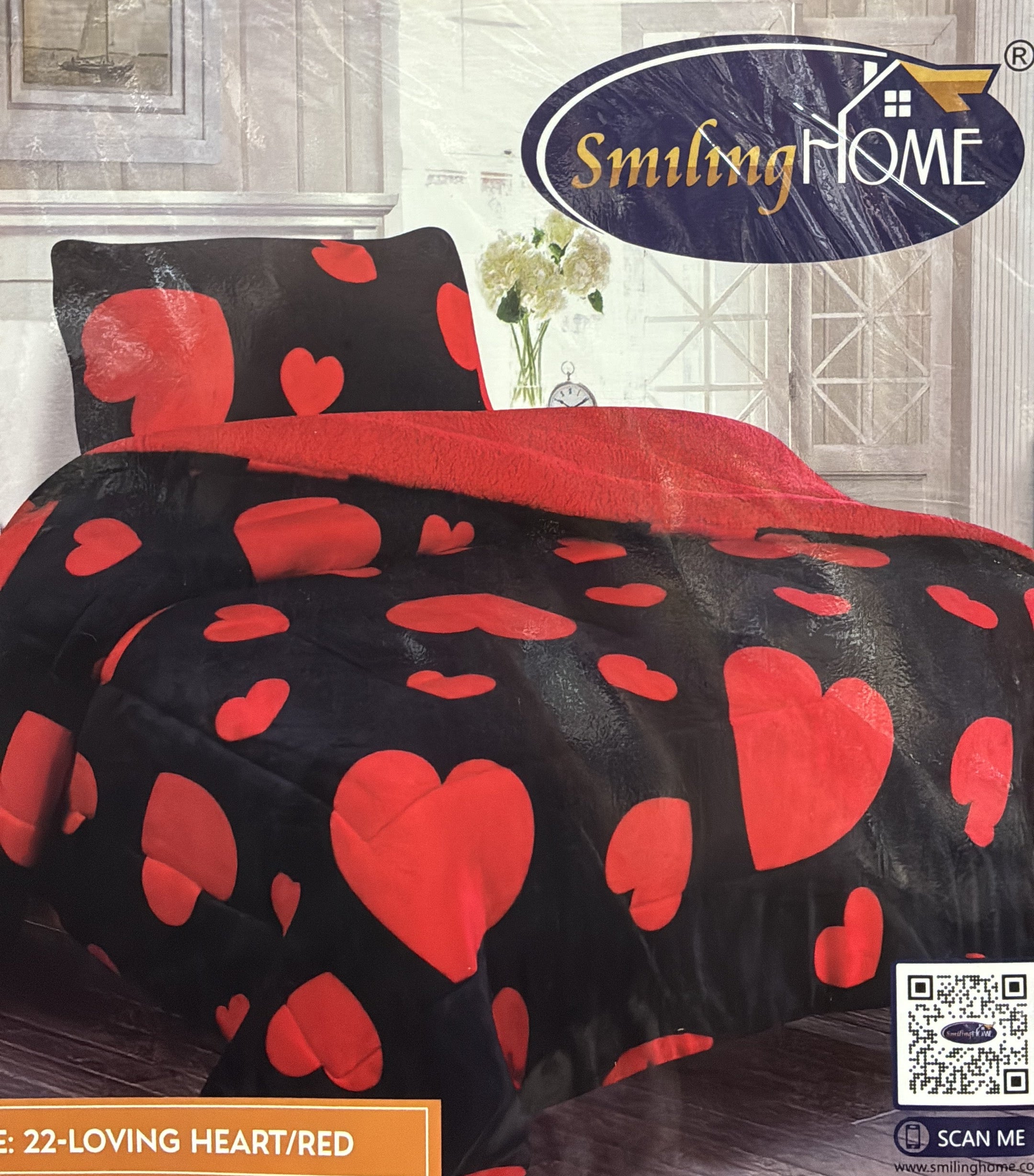 2pc Borrego Twin Printed Blanket