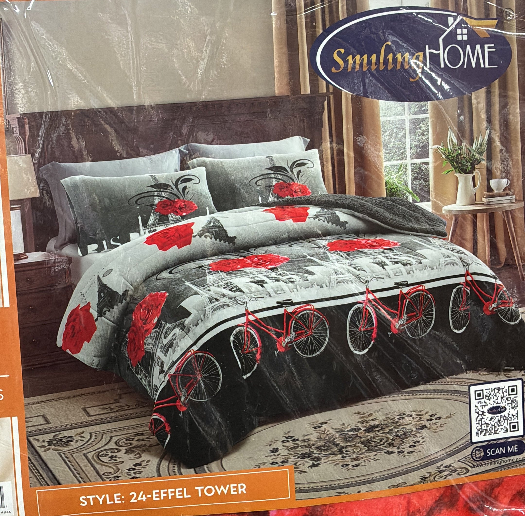 2pc Borrego Twin Printed Blanket