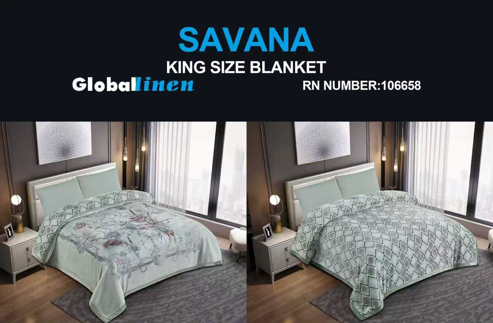 Savana King Blanket