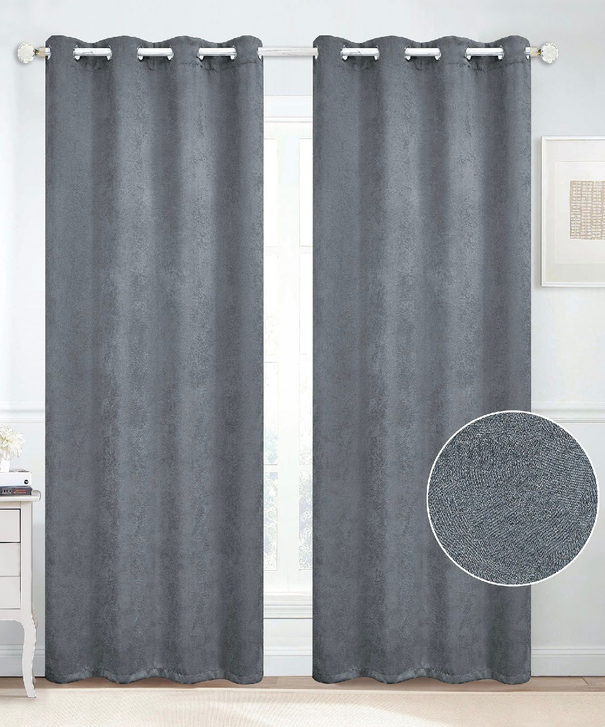 Sahara Blackout Curtains with Grommets – 2-Panel Set