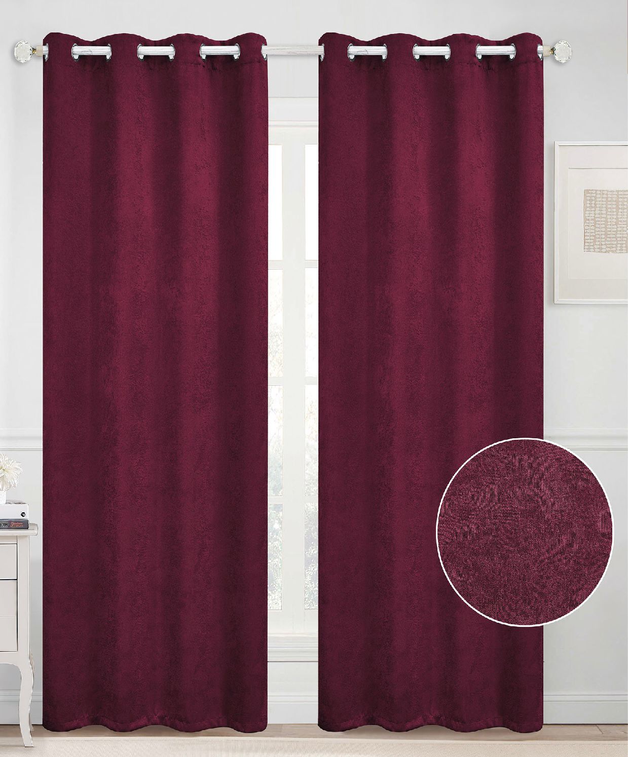 Sahara Blackout Curtains with Grommets – 2-Panel Set